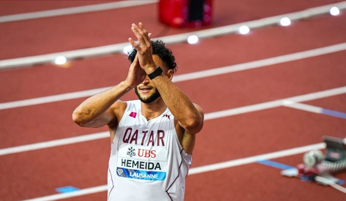 Qatar's Bassem Hemeida Wins 400m Hurdles in Bellinzona